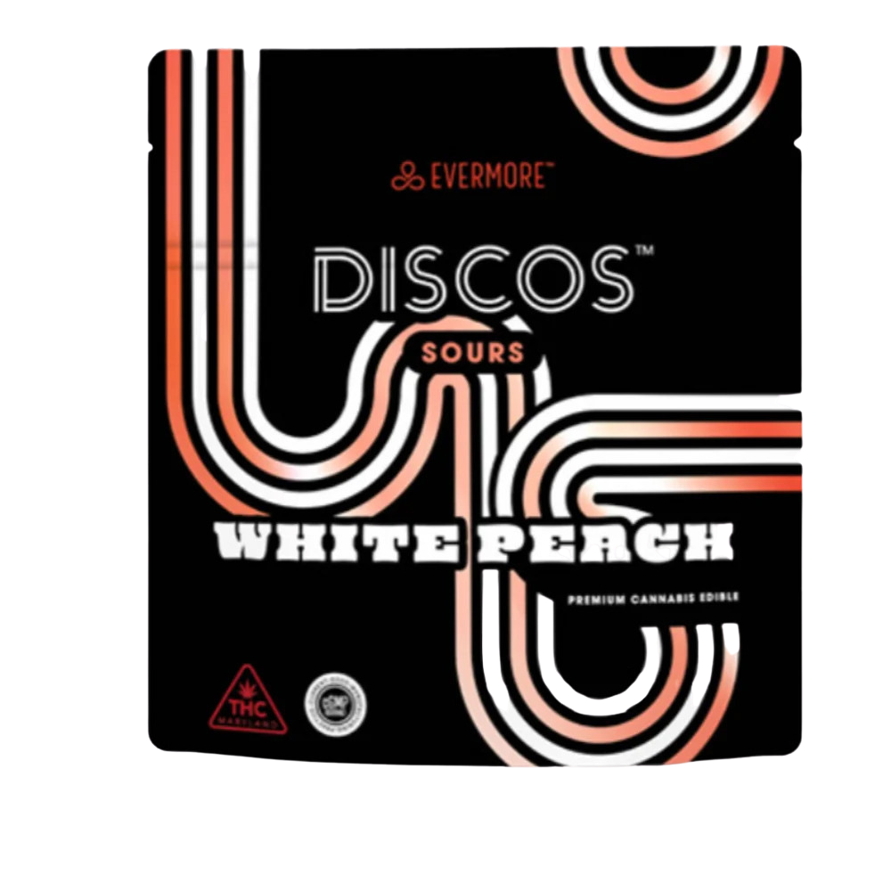 Sour White Peach Discos